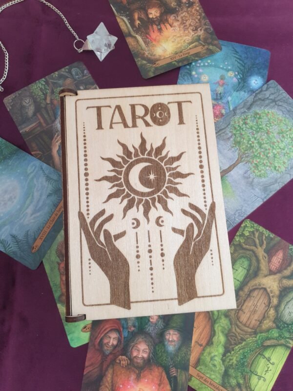 Boite énergie de l'Univers pour cartes de tarot et oracles