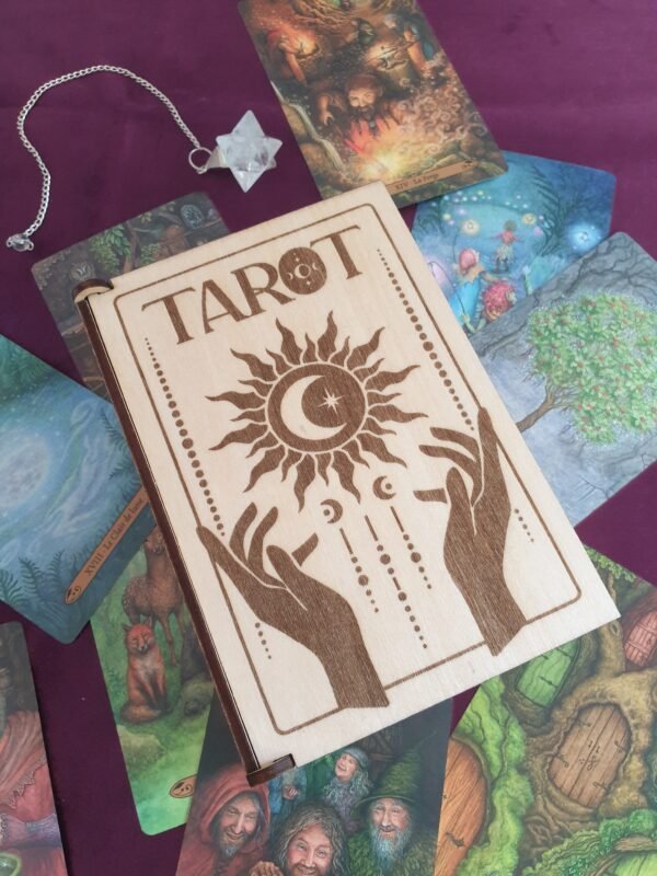 Boite énergie de l'Univers pour cartes de tarot et oracles